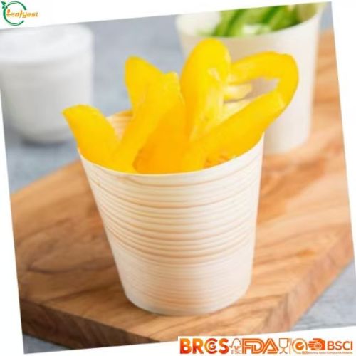 Eco-Friendly Disposable Wooden Sauce Cups: Ideal Sustainable Packaging for Catering & Food Service