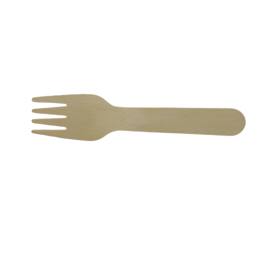 100mm Eco-Friendly Disposable Wooden Fork