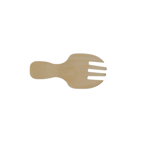 60mm Eco-Friendly Disposable Wooden Spork