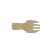60mm Eco-Friendly Disposable Wooden Spork