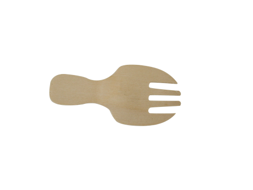 60mm Eco-Friendly Disposable Wooden Spork