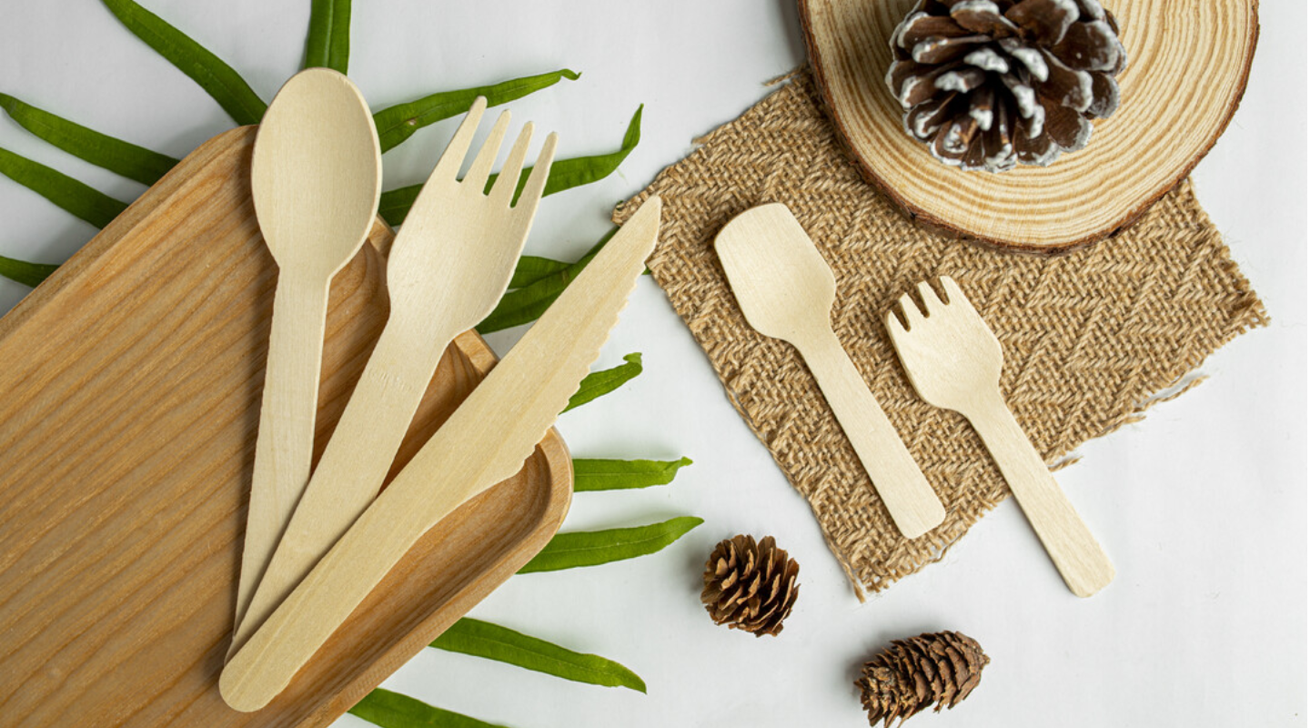 disposable wooden cutlery