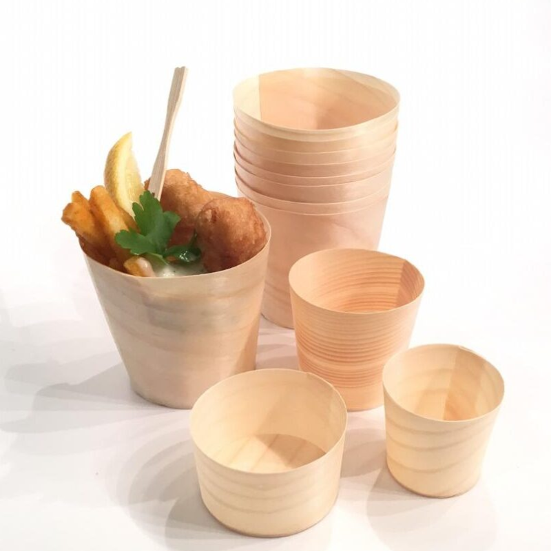 Disposable Wooden Cups Solve Leakage Problems of Paper Cups