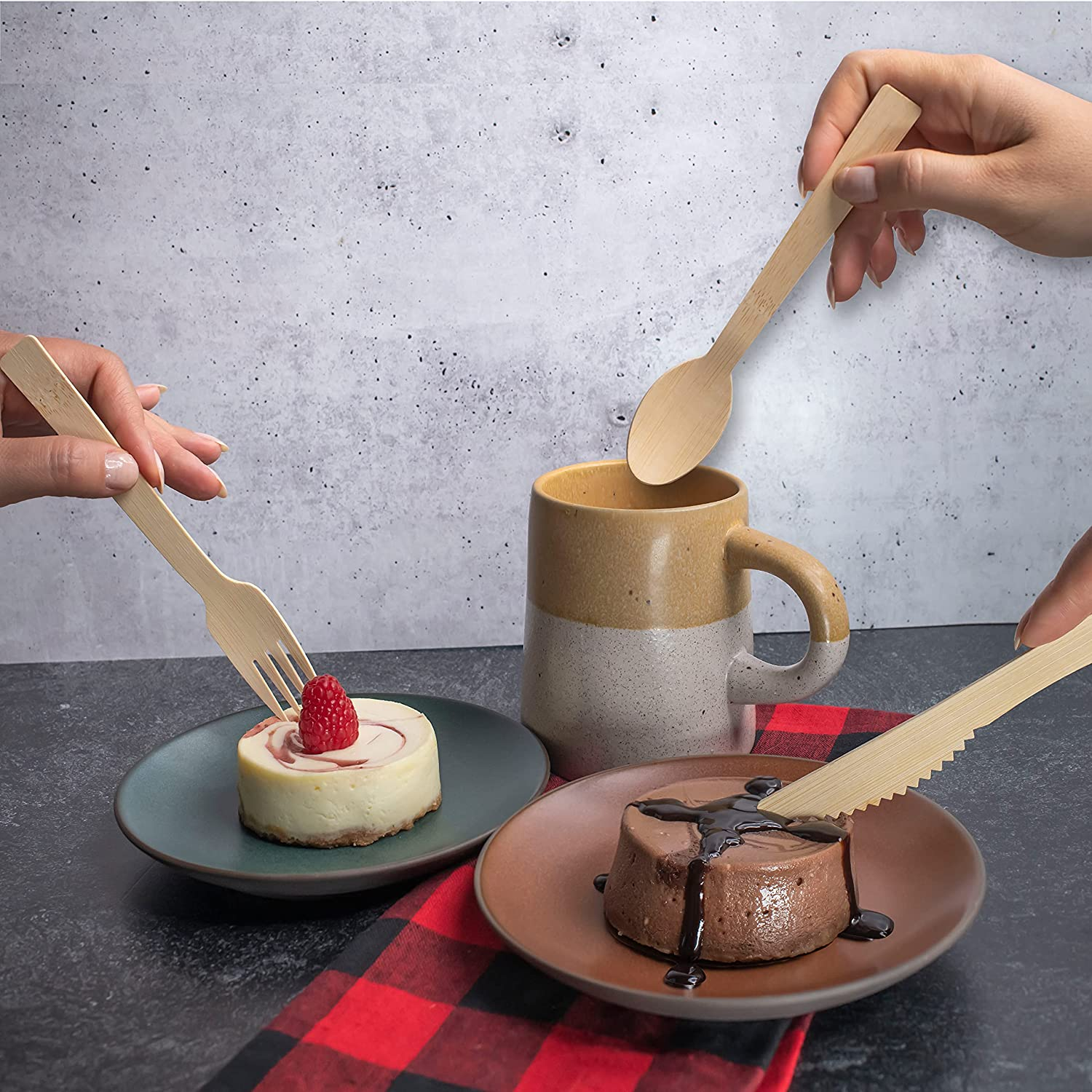 wooden cutlery