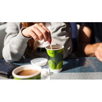 140 mm Disposable Bamboo Coffee Stirrer