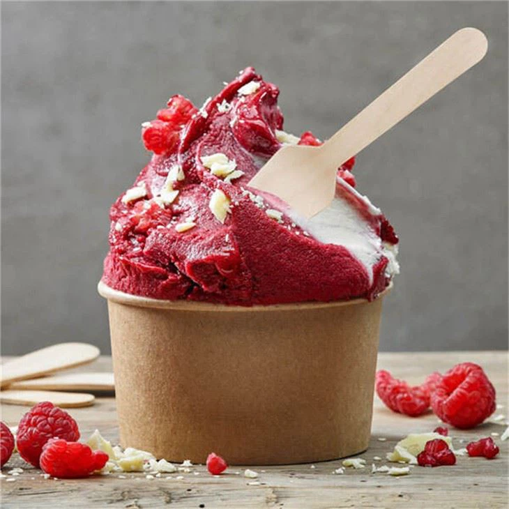 Disposable Wooden Ice Cream Scoops