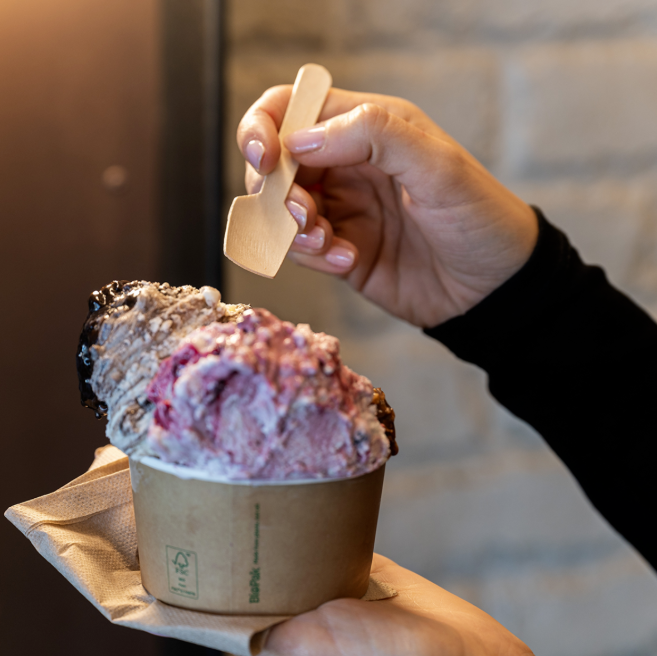 Wooden Ice Cream Scoops