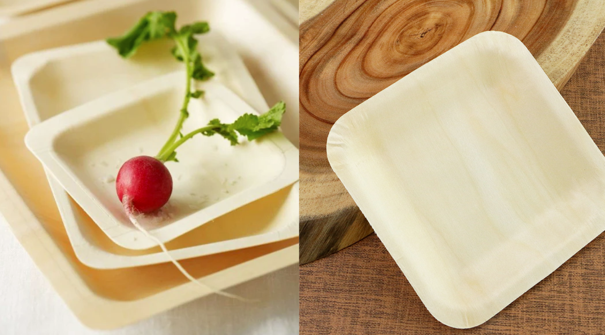 Disposable Wooden Plates