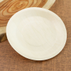 Small Round Eco-Friendly Disposable Wooden Plate | Biodegradable Tableware
