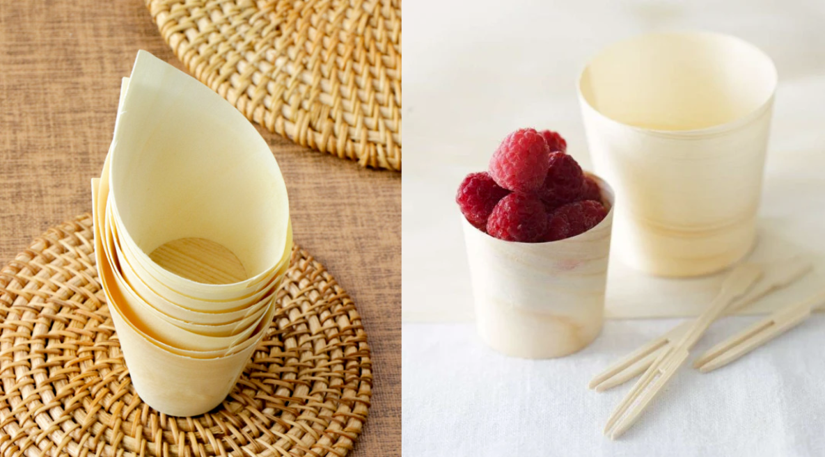 FSC-Certified Wooden Cups