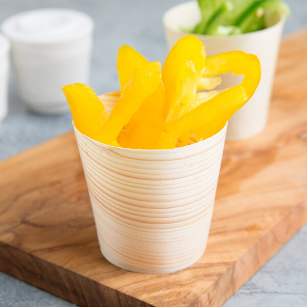 Custom Disposable Wooden Cups