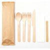Biodegradable Wooden Cutlery Set 3 in 1 Wholesale