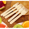 160mm Compostable Disposable Wooden Fork
