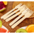 160mm Compostable Disposable Wooden Fork