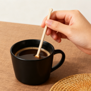 150mm Eco-Friendly Disposable Wooden Stir Sticks