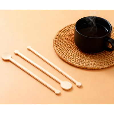 170mm Eco-Friendly Disposable Wooden Stir Sticks