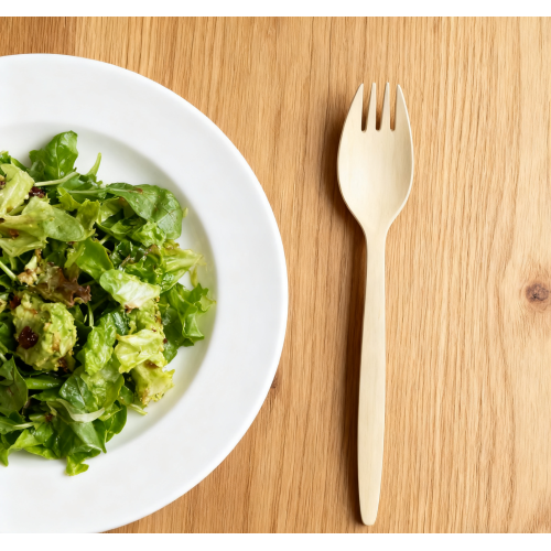 147mm Eco-Friendly Disposable Wooden Spork