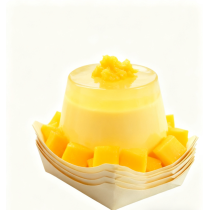 80mm Eco-Friendly Disposable Wooden Mousse Box