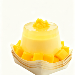 80mm Eco-Friendly Disposable Wooden Mousse Box