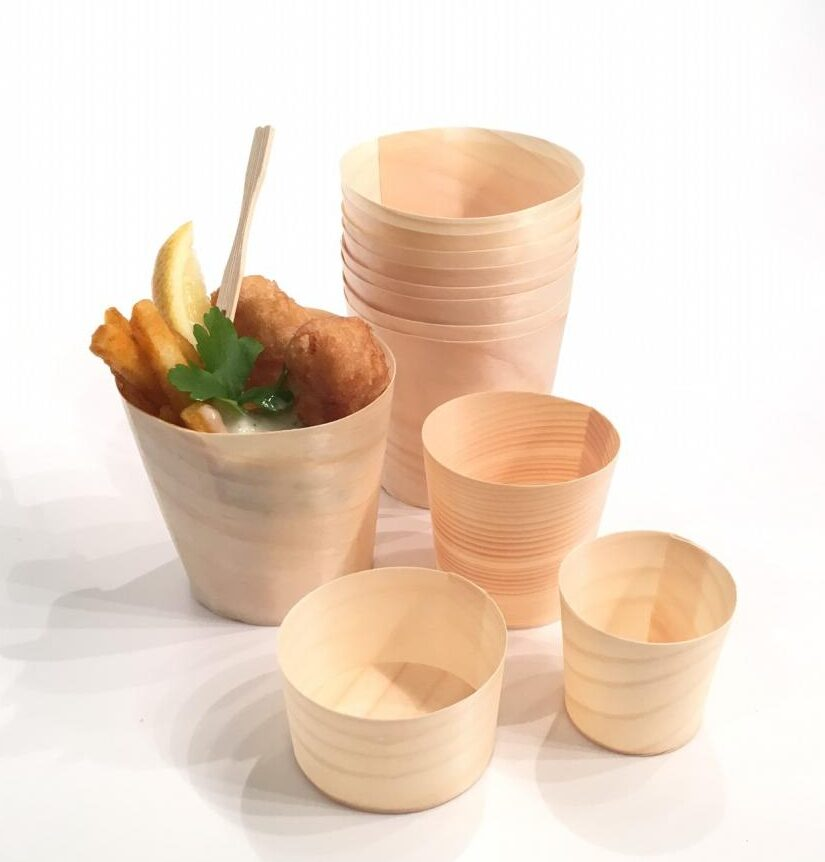 Disposable Wooden Cups