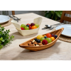 Disposable Birchwood Boat Plates
