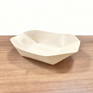 Disposable Birchwood Boat Plates