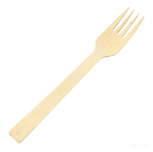 170 mm Natural Bamboo Disposable Forks - Biodegradable and Eco-Friendly Utensils for Outdoors, Parties, and Events