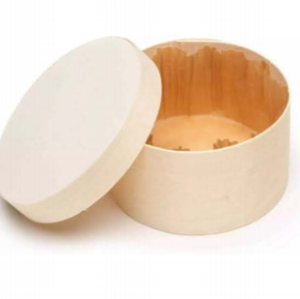 Disposable Cheap Disposable Poplar Wooden Cheese Mold Disposable Cake Box