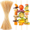 FSC Disposable Bamboo Skewers | Eco-Friendly Biodegradable Food Picks for BBQ & Catering