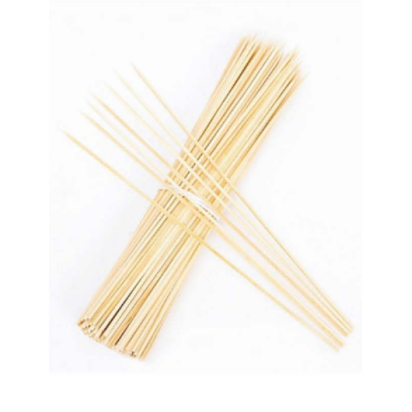 FSC Natural Bamboo Skewers for BBQ,  Appetiser, Fruit, Cocktail and Party