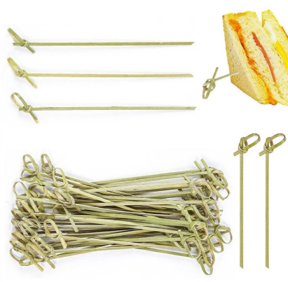 FSC Disposable Bamboo Skewers | Eco-Friendly Biodegradable Food Picks for BBQ & Catering