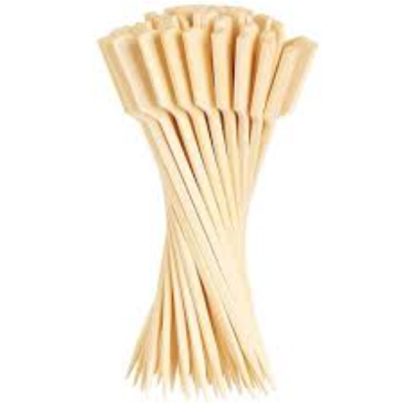 FSC Disposable Bamboo Skewers | Eco-Friendly Biodegradable Food Picks for BBQ & Catering
