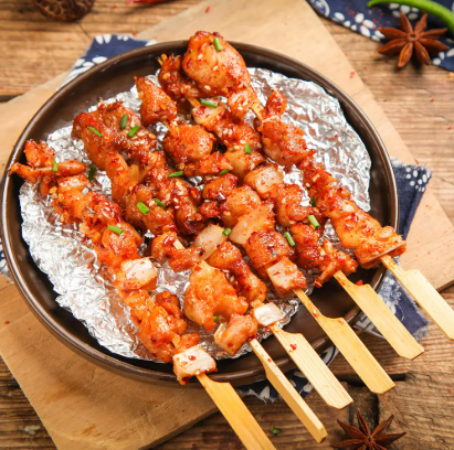 FSC Disposable Bamboo Skewers | Eco-Friendly Biodegradable Food Picks for BBQ & Catering