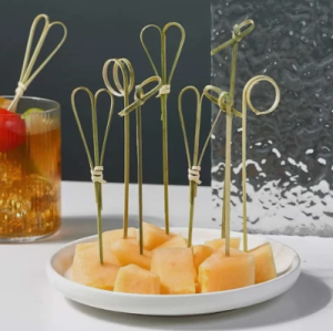 FSC Disposable Bamboo Skewers | Eco-Friendly Biodegradable Food Picks for BBQ & Catering