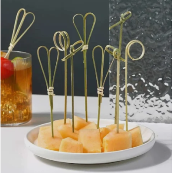 FSC Disposable Bamboo Skewers | Eco-Friendly Biodegradable Food Picks for BBQ & Catering