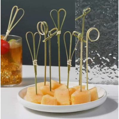 FSC Disposable Bamboo Skewers | Eco-Friendly Biodegradable Food Picks for BBQ & Catering