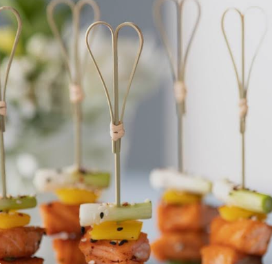 FSC Disposable Bamboo Skewers | Eco-Friendly Biodegradable Food Picks for BBQ & Catering