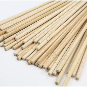 Eco-Friendly Disposable Bamboo Round Chopsticks | Sustainable, Biodegradable Chopsticks for Dining & Takeout