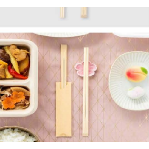 Eco-Friendly Disposable Bamboo Twin Chopsticks | Sustainable, Biodegradable Chopsticks for Dining & Takeout