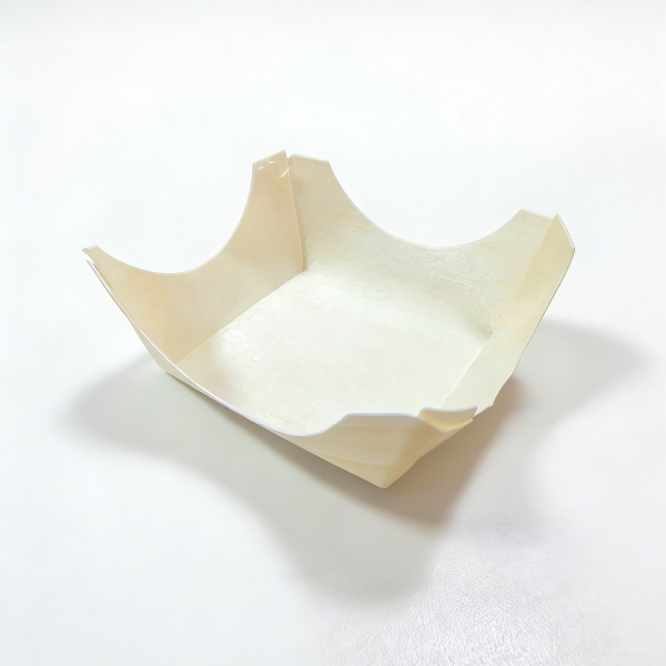 60mm Eco-Friendly Disposable Wooden Mousse Box
