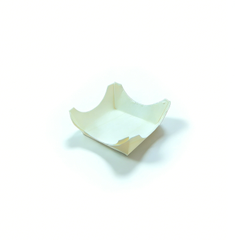 40mm Eco-Friendly Disposable Wooden Mousse Box