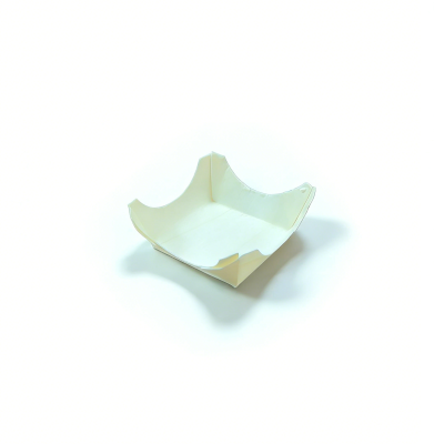40mm Eco-Friendly Disposable Wooden Mousse Box