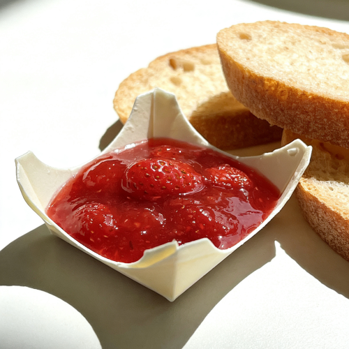 40mm Eco-Friendly Disposable Wooden Mousse Box