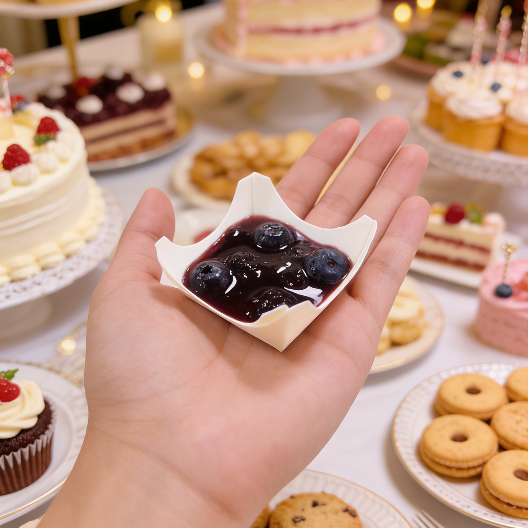 Disposable Wooden Mousse Box