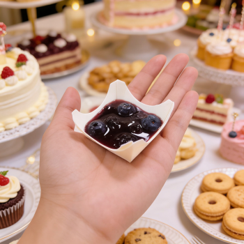 40mm Eco-Friendly Disposable Wooden Mousse Box