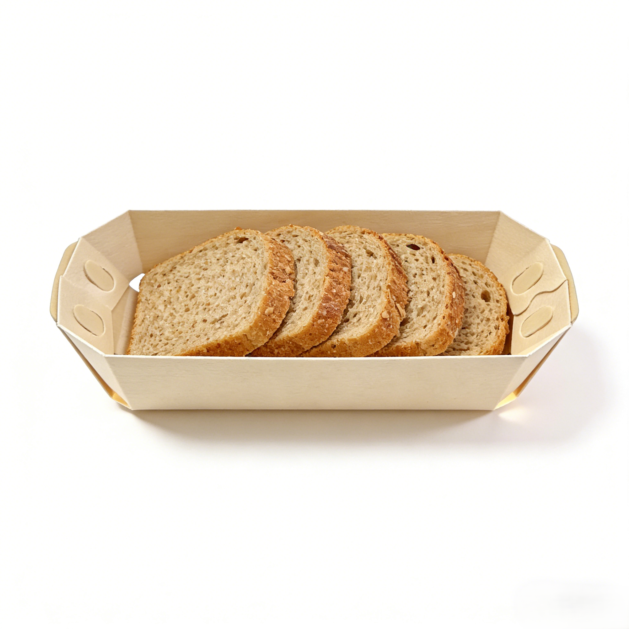Disposable Wooden Bread  Box