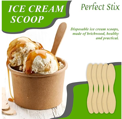 72mm/94mm type Eco-Friendly Disposable Wooden Ice Cream Sticks