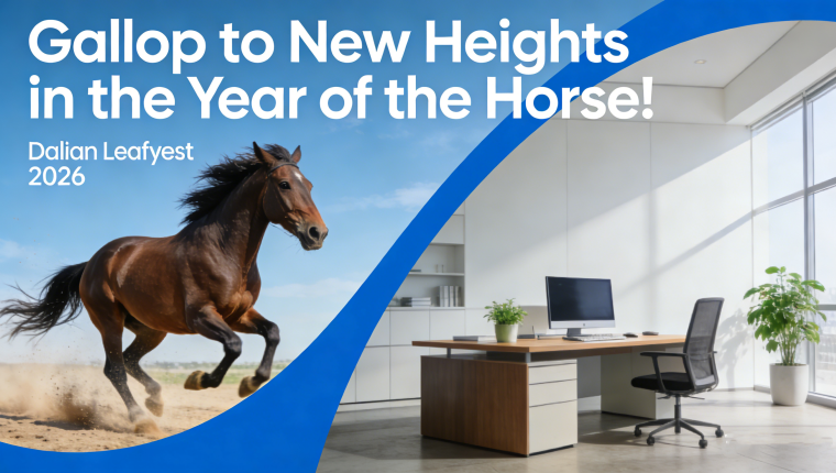 Dalian Leafyest Resumes Business 2026 – Gallop to New Heights in the Year of the Horse!