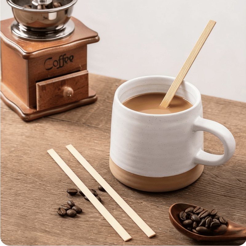 bamboo coffee stirrers