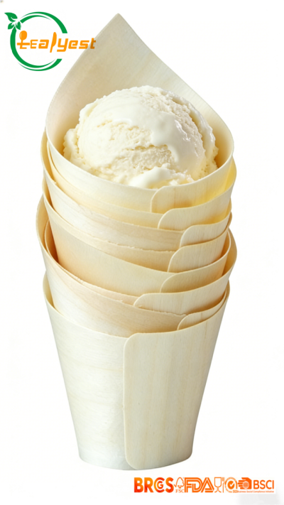 60mm type 1 Eco-Friendly Disposable Wooden Cup